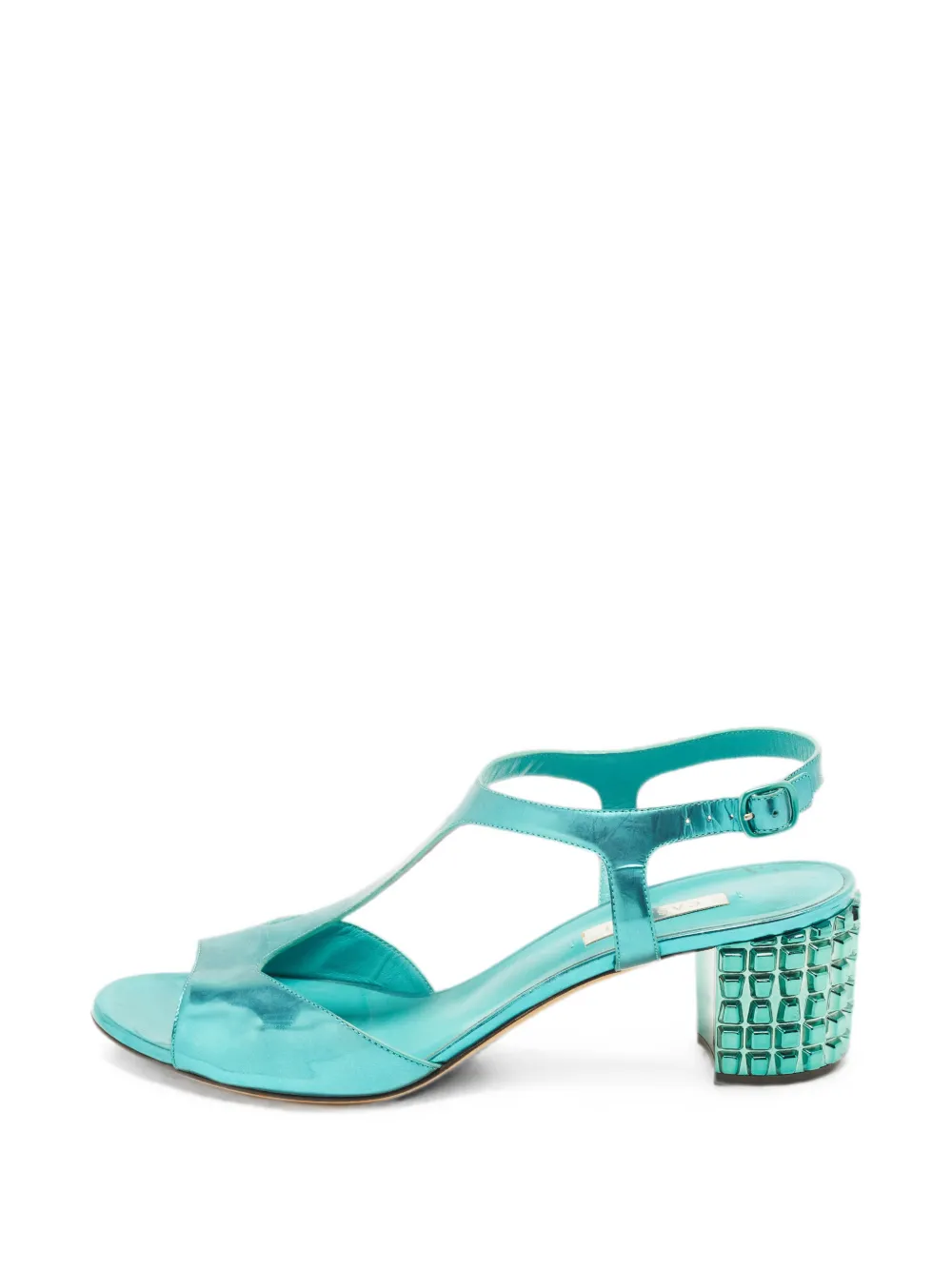 Casadei T-strap block-heel sandals - Blu