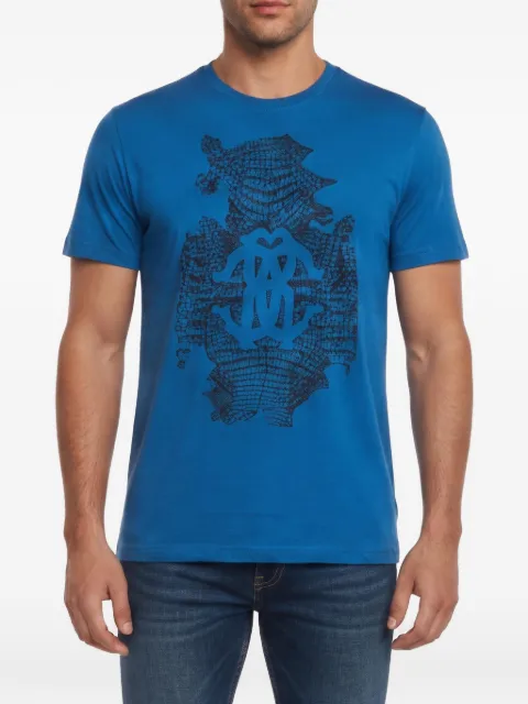 Roberto Cavalli Vintage logo-print crew-neck T-shirt