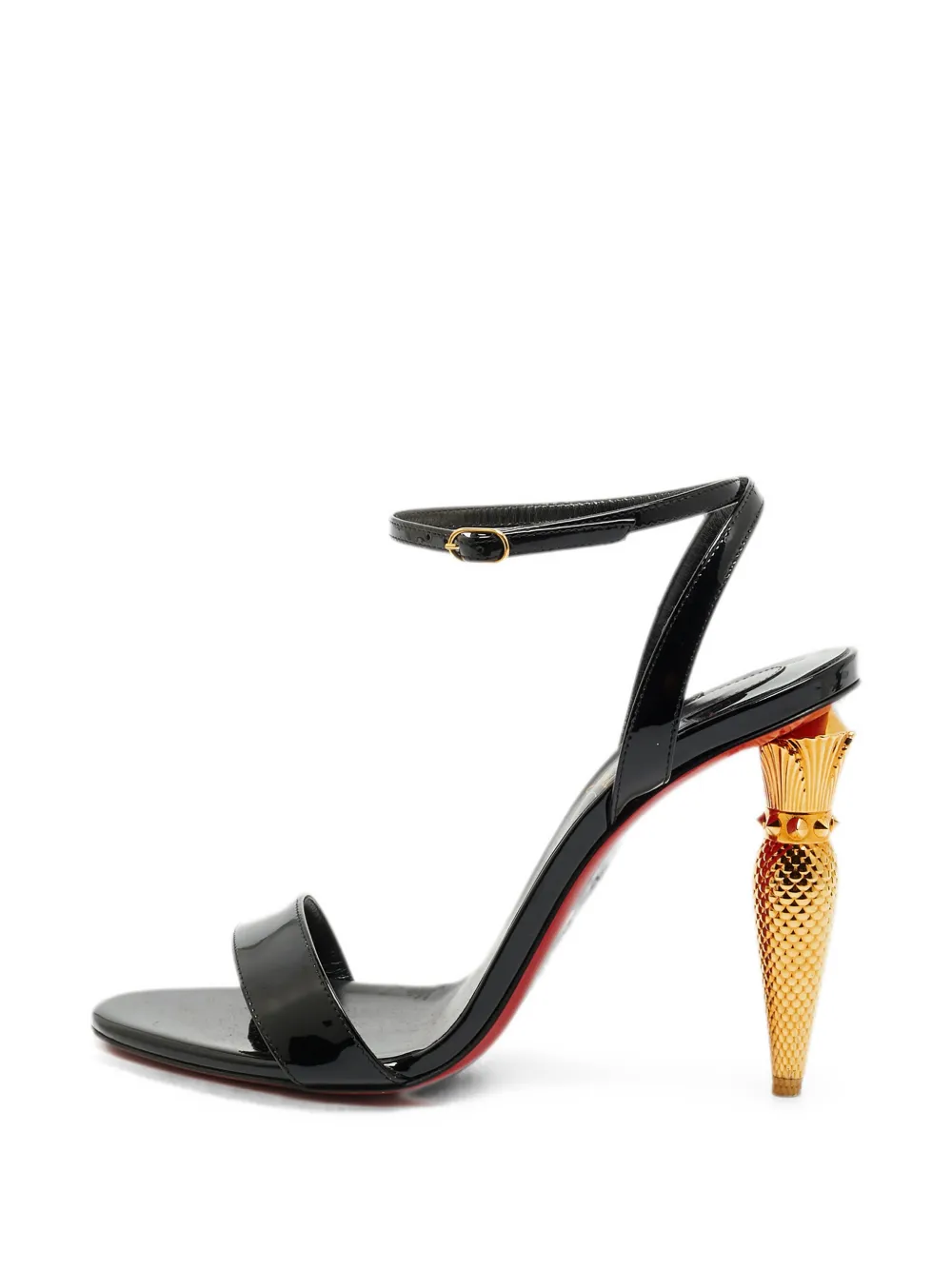 Christian Louboutin Pre-Owned Lipqueen ankle-strap sandals - Schwarz