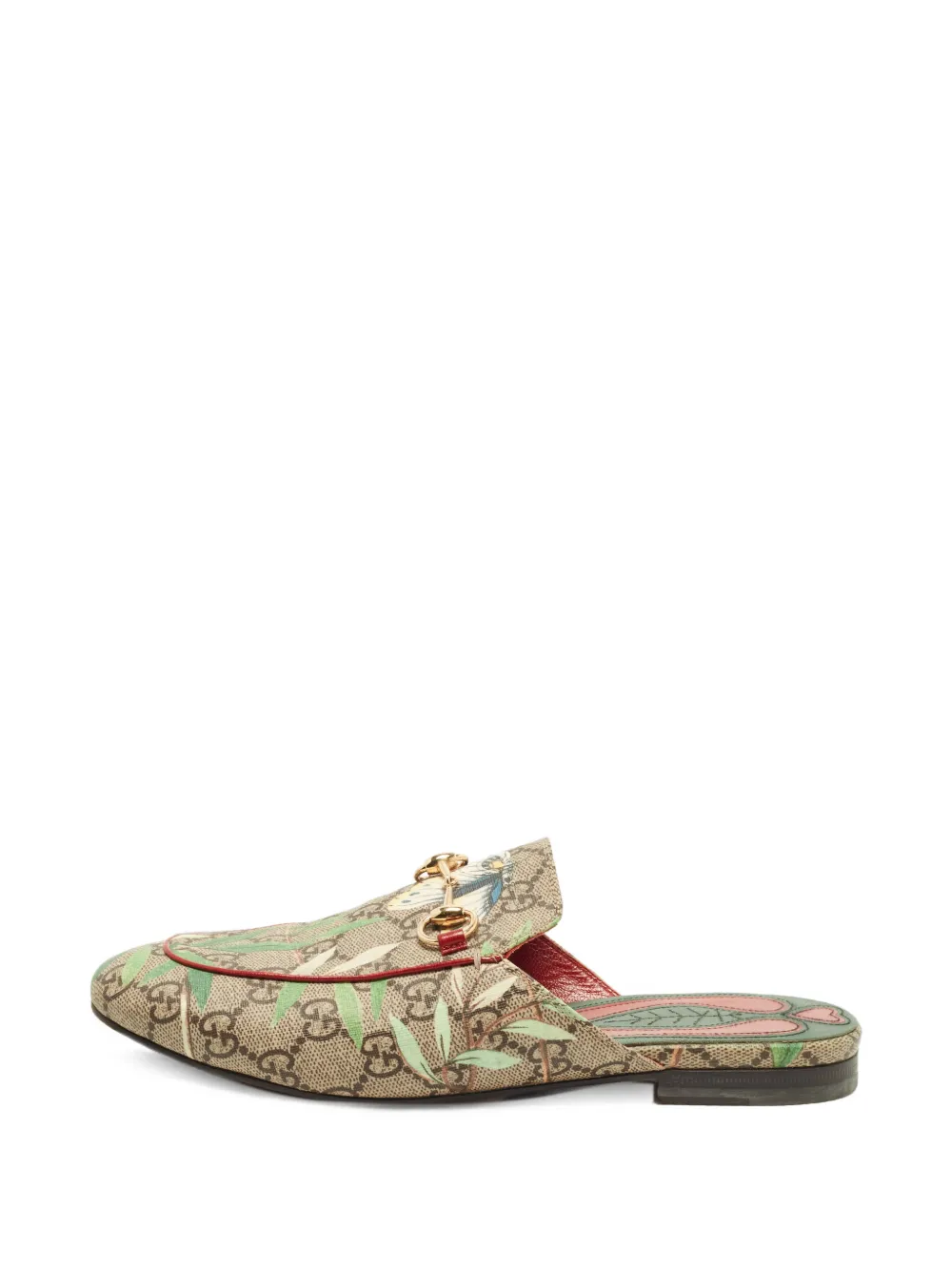 Gucci Pre-Owned Princetown horsebit-detail mules - Toni neutri