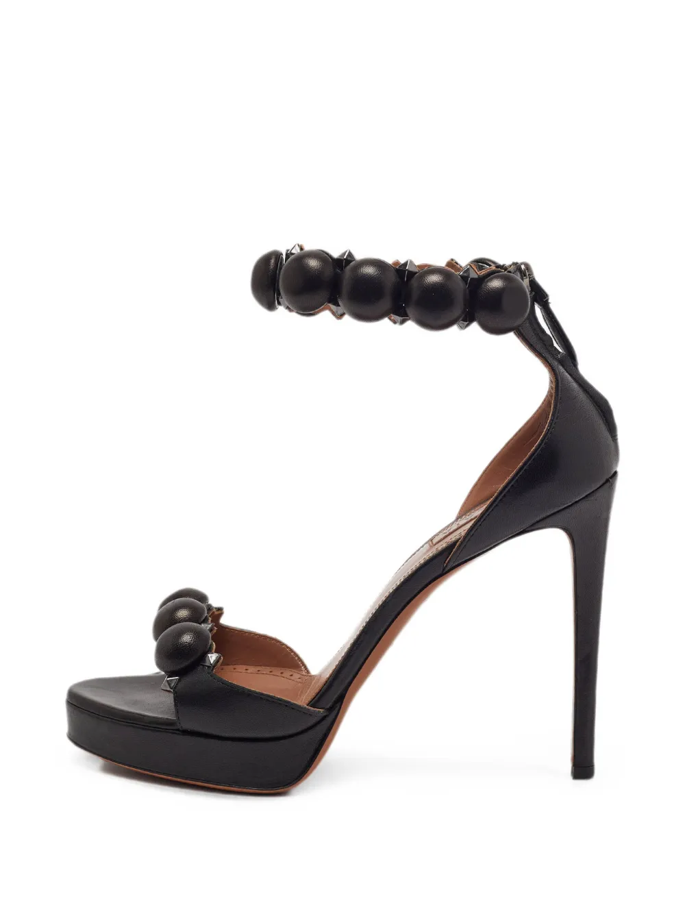 Alaïa Pre-Owned La Bombe studded sandals - Schwarz
