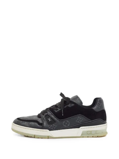Louis Vuitton Pre-Owned tenis bajos LV Trainer Monogram Eclipse