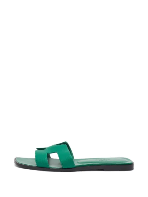 Hermès Pre-Owned Oran H-cutout sandals
