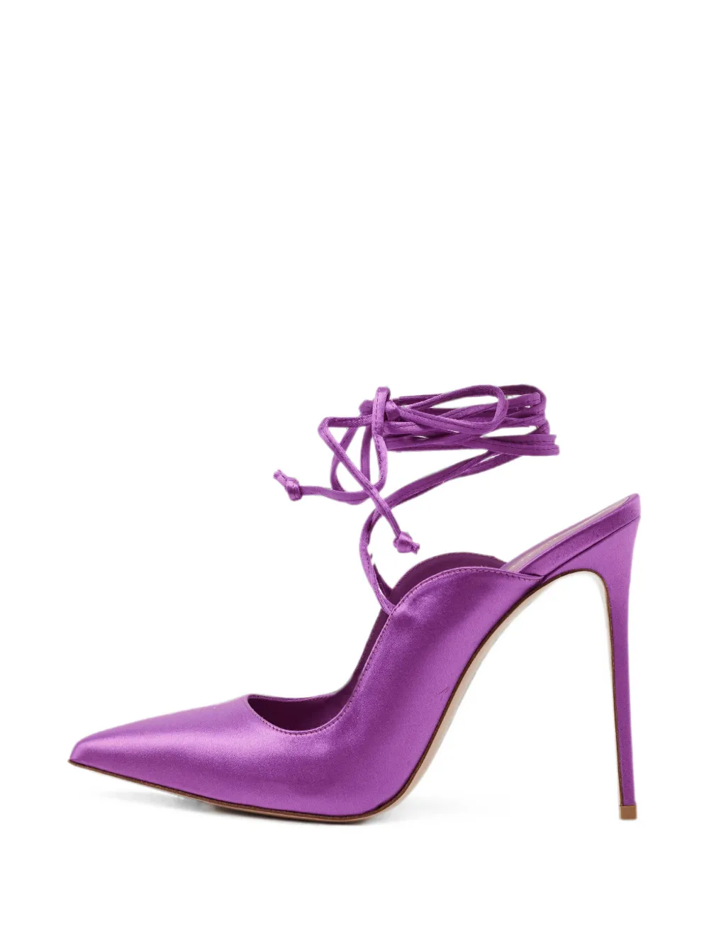 Le Silla Ivy ankle-wrap stiletto pumps - Violett