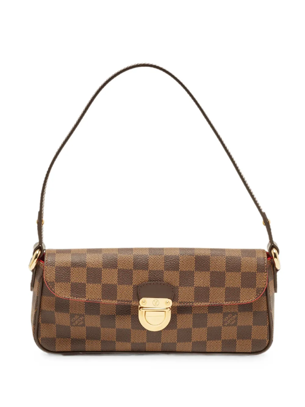 Louis Vuitton Pre-Owned 2007 small Ravello PM Damier shoulder bag - Marrone