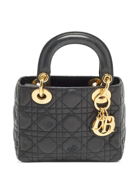 Christian Dior Pre-Owned mini sac à main Lady Dior Cannage