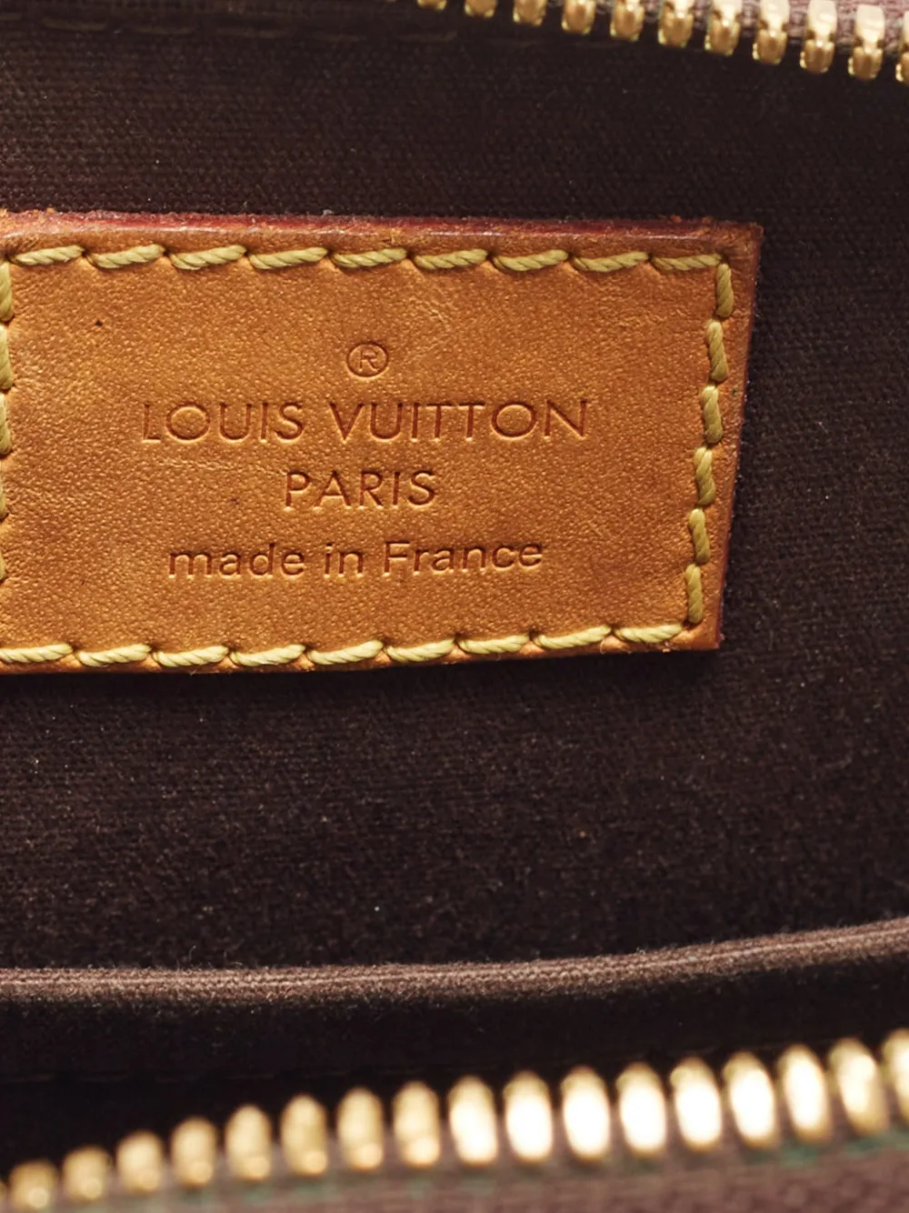 Louis Vuitton Pre-Owned Alma BB gelakte handtas met monogram Rood