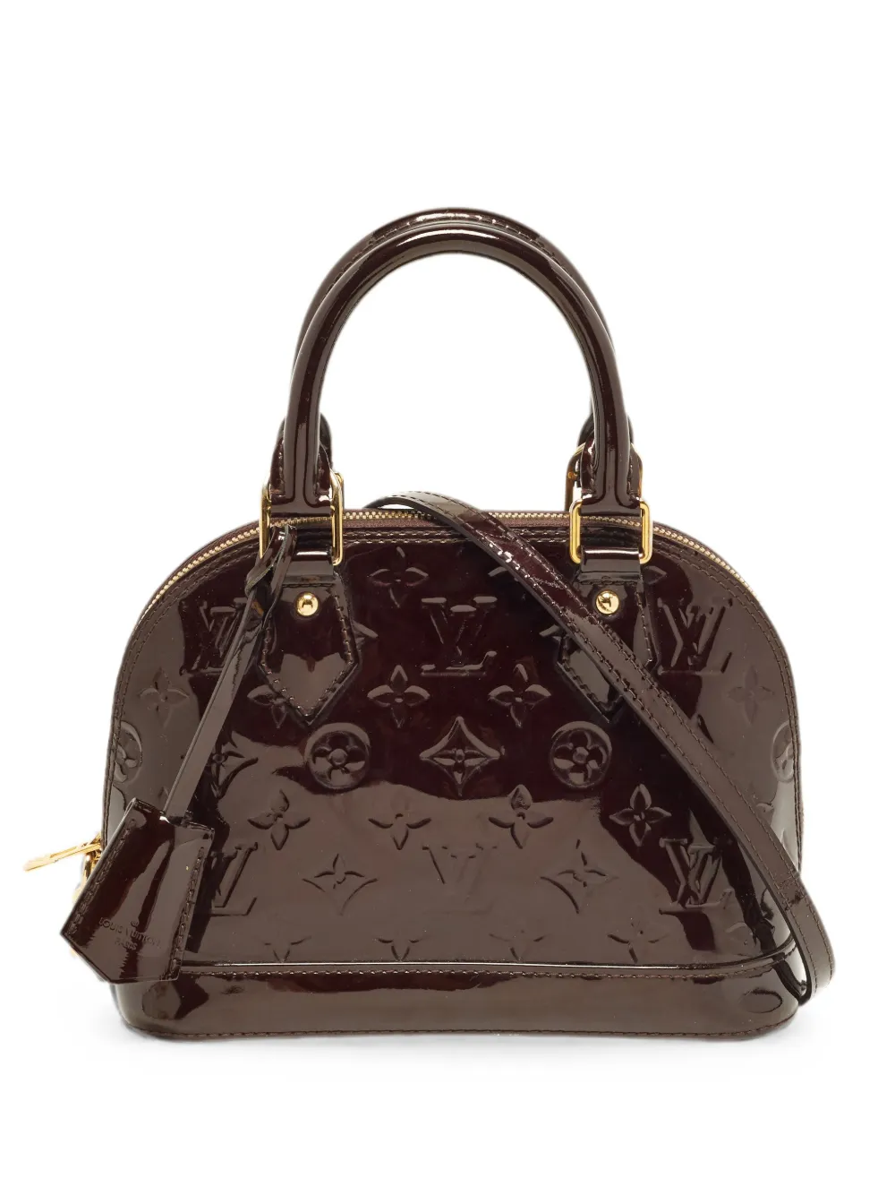 Louis Vuitton Pre-Owned Alma BB Monogram Vernis handbag - Rosso