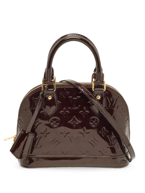 Louis Vuitton Pre-Owned Alma BB Monogram Vernis handbag