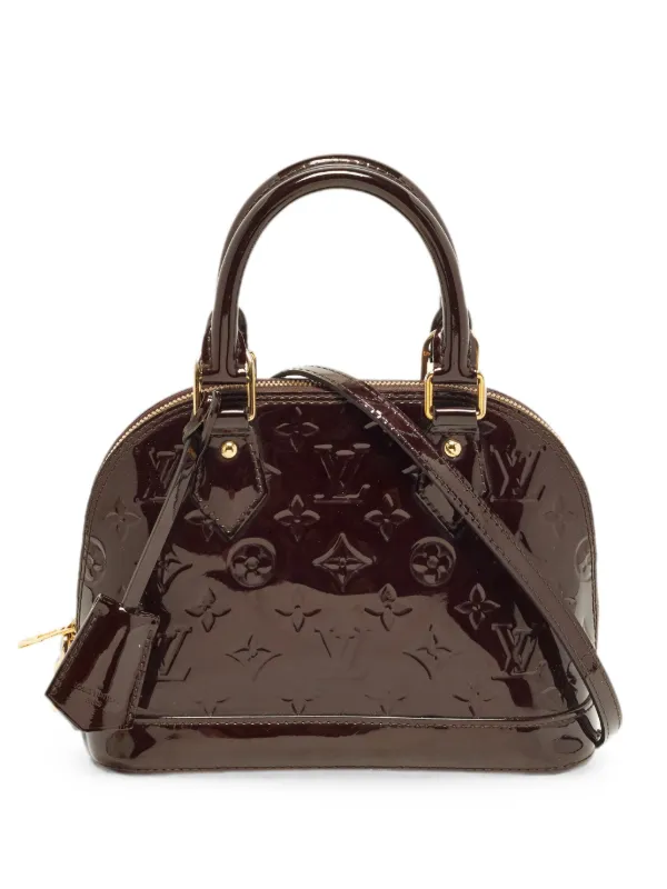 Louis Vuitton Pre-Owned アルマ モノグラム ヴェルニ ハンドバッグ