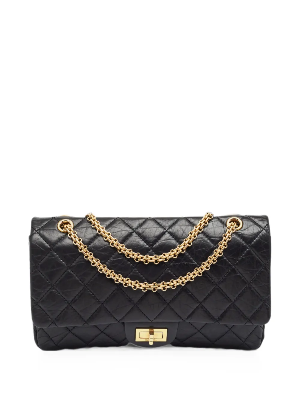 CHANEL Pre-Owned 2012 Reissue 2.55 quilted shoulder bag - Schwarz