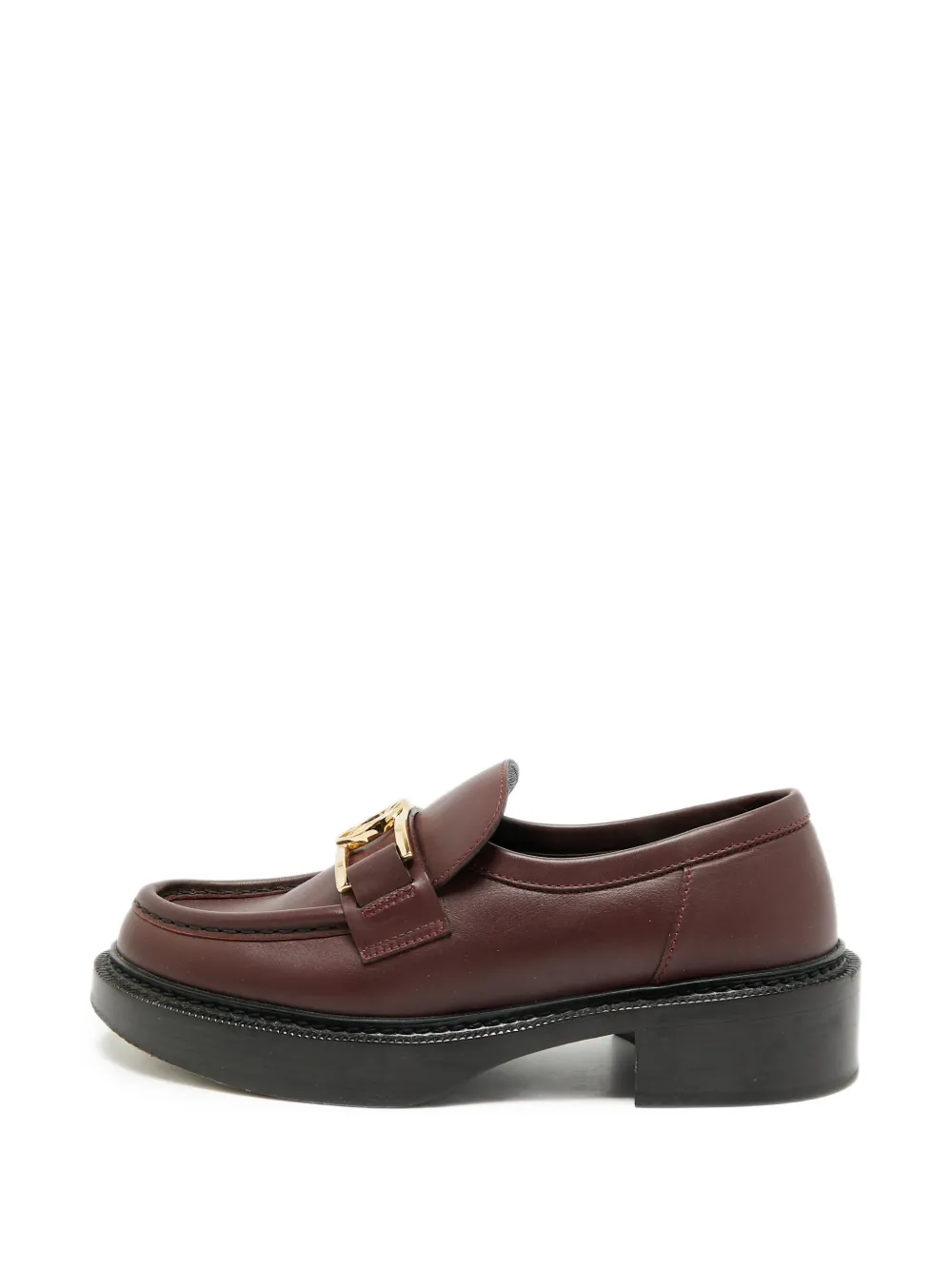 Louis Vuitton Pre-Owned mocassins Academy LV Circle - Marron Louis Vuitton Pre-Owned mocassins Academy LV Circle - Marron