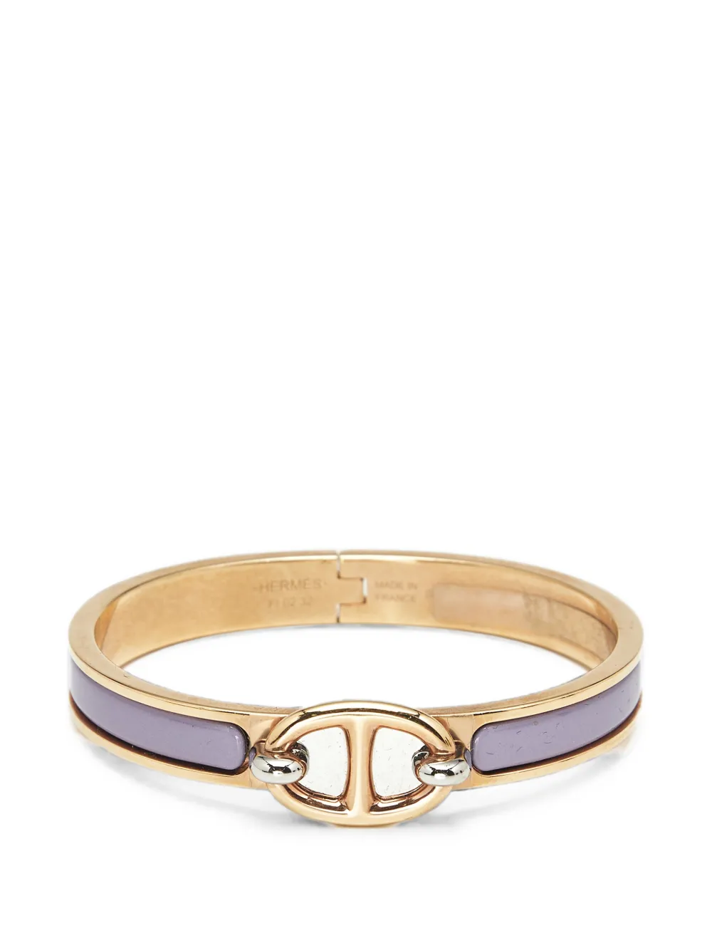 Hermès Pre-Owned Mini Clic Chaîne d'Ancre bracelet - Gold