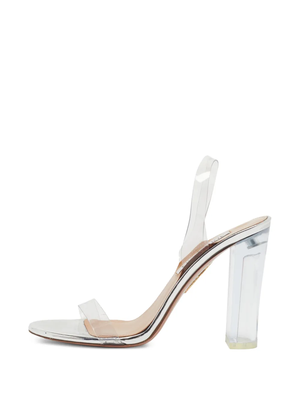 Aquazzura So Nude slingback sandals - Bianco