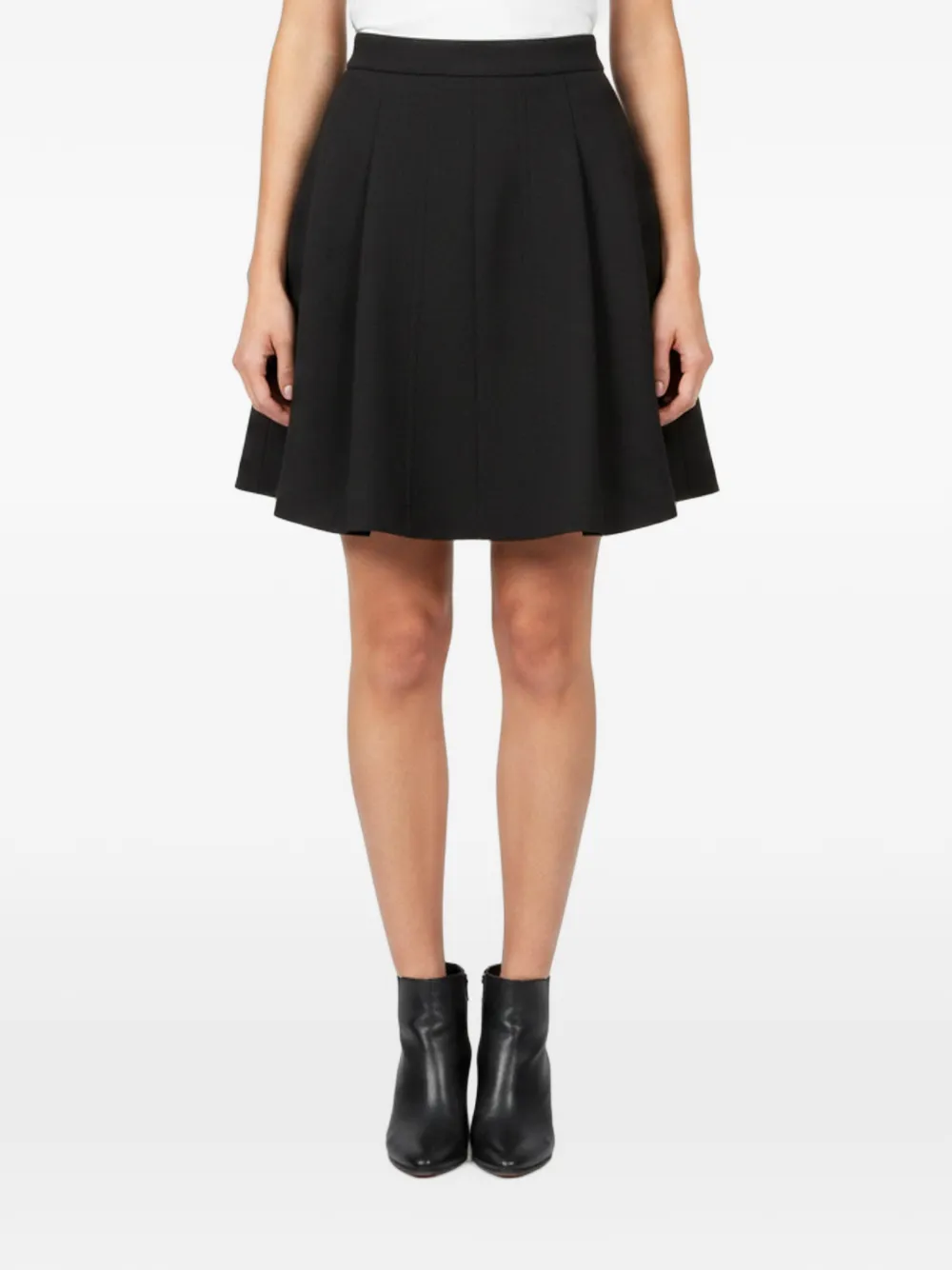 Alaïa Pre-Owned Ausgestellter Minirock - Schwarz