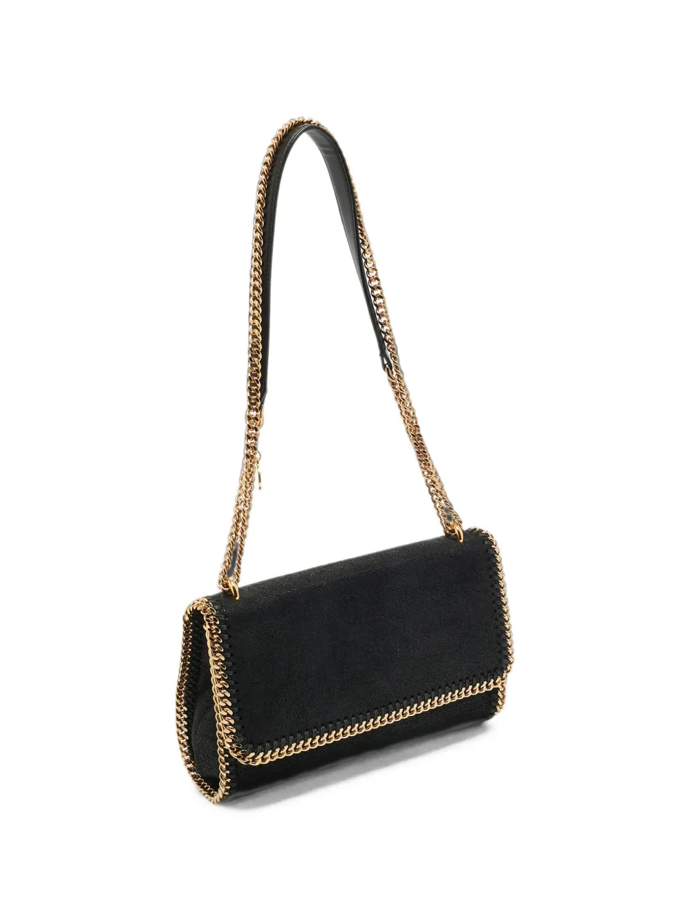 Stella McCartney Pre-Owned Falabella chain-trim shoulder bag - Nero