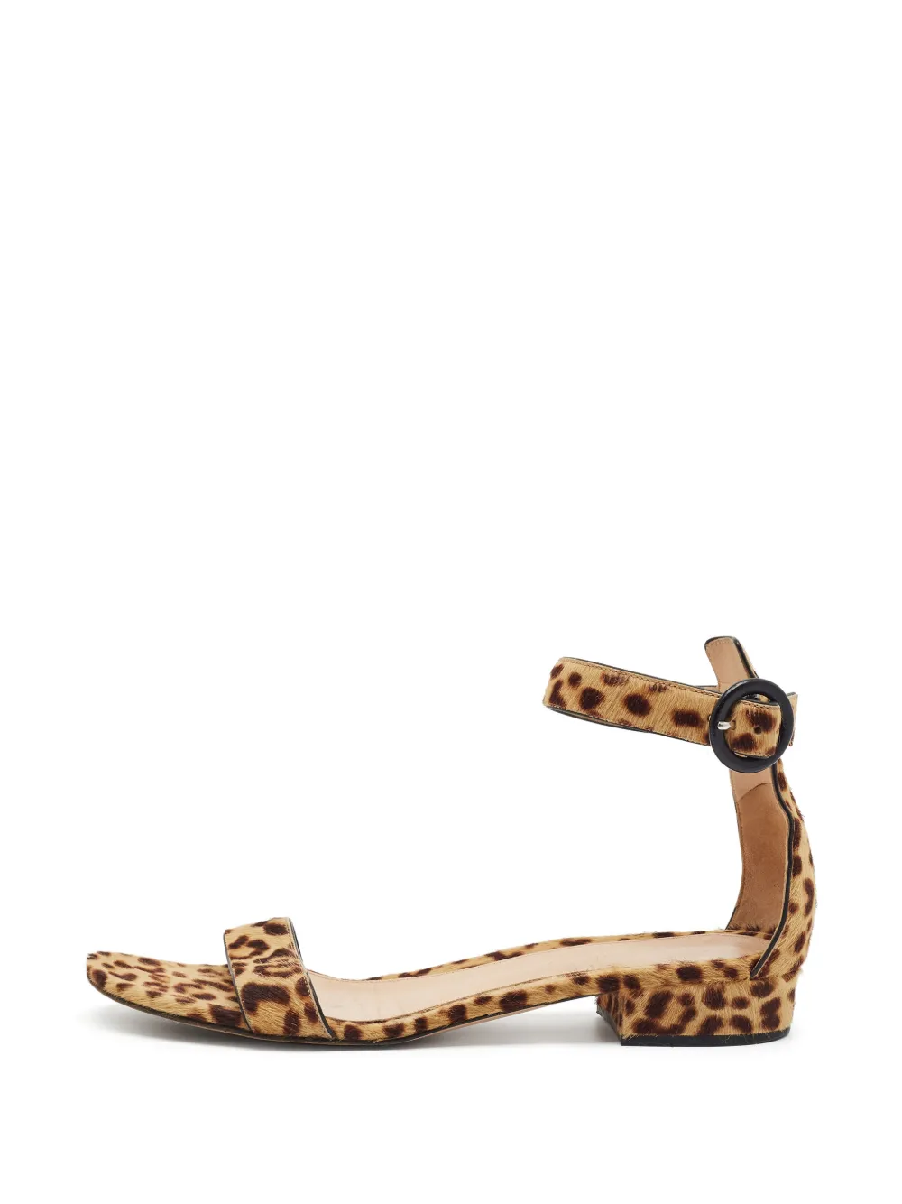 Gianvito Rossi Sandali con stampa - Marrone