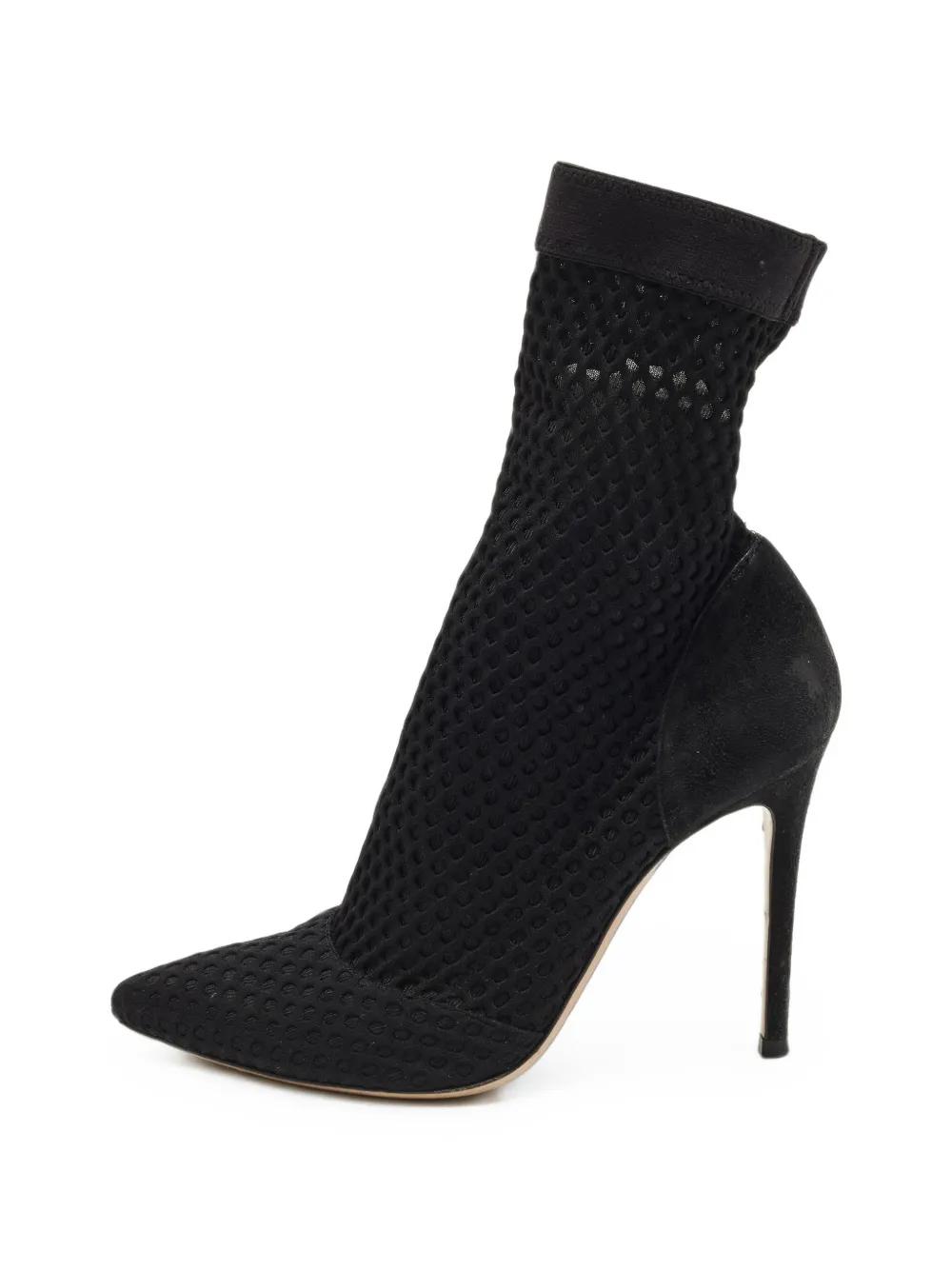 Gianvito Rossi knit-fabric ankle boots - Schwarz