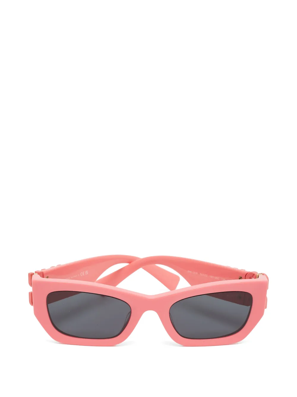 Miu Miu Pre-Owned lunettes de soleil à monture papillon - Rose