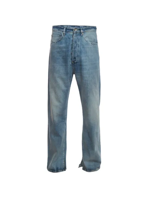 Maison Martin Margiela Pre-Owned distressed wide-leg jeans