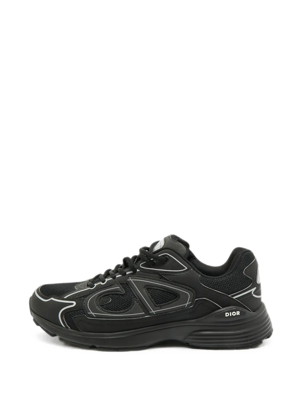 Christian Dior Pre-Owned B30 Countdown lace-up sneakers - Schwarz