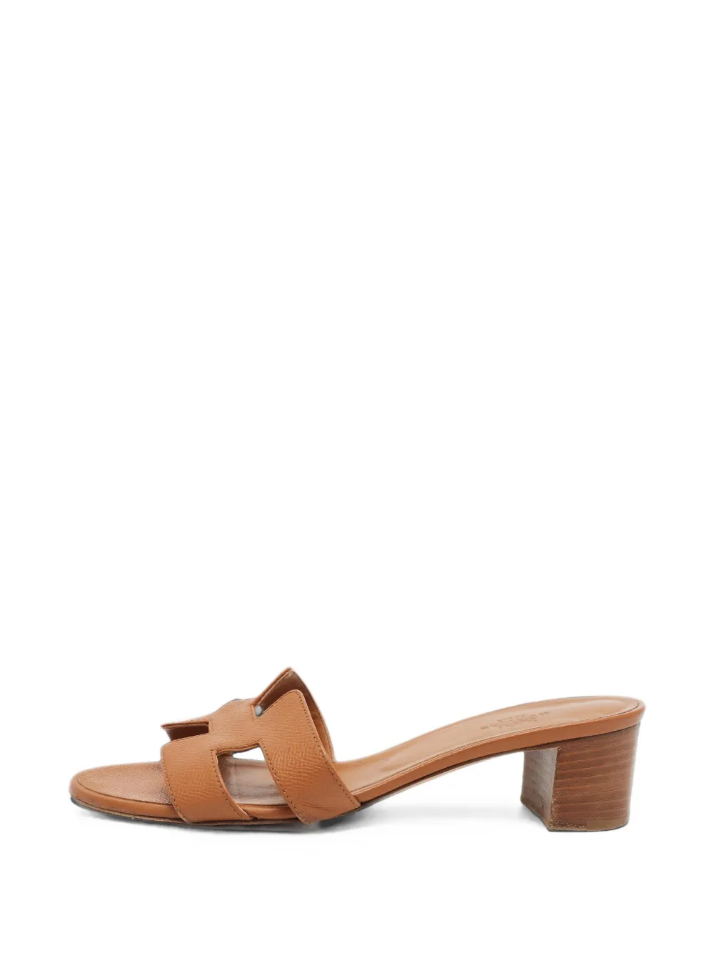 Hermès Pre-Owned Oasis heeled sandals - Braun