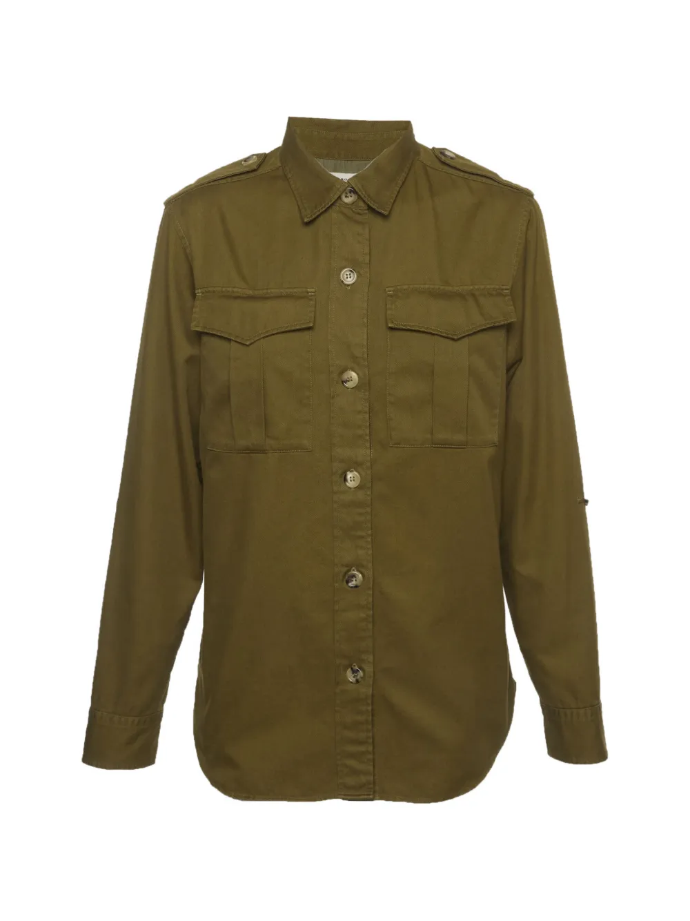 MARANT ÉTOILE gabardine over jacket - Grün