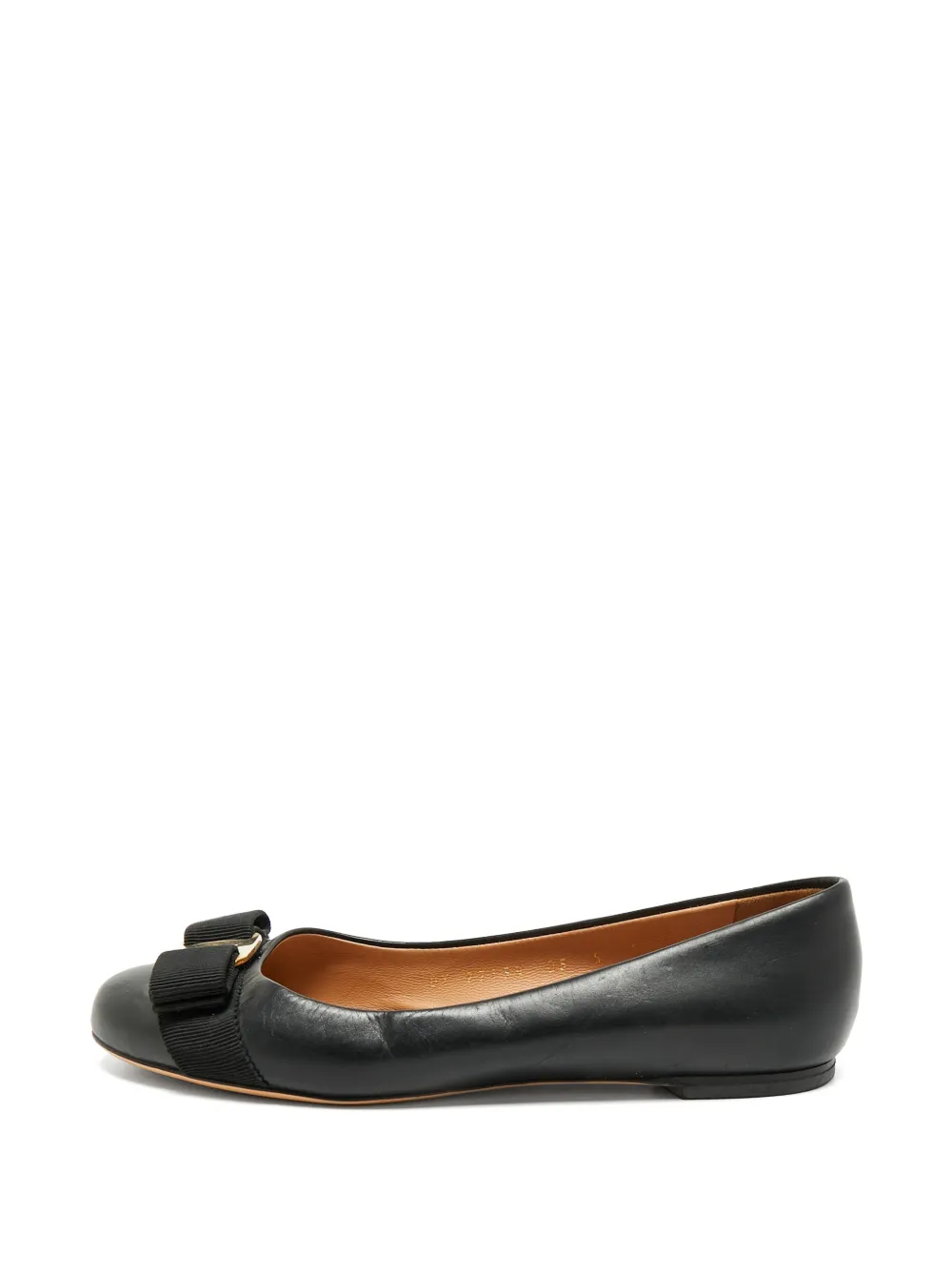 Ferragamo Pre-Owned Varina bow ballet flats - Nero