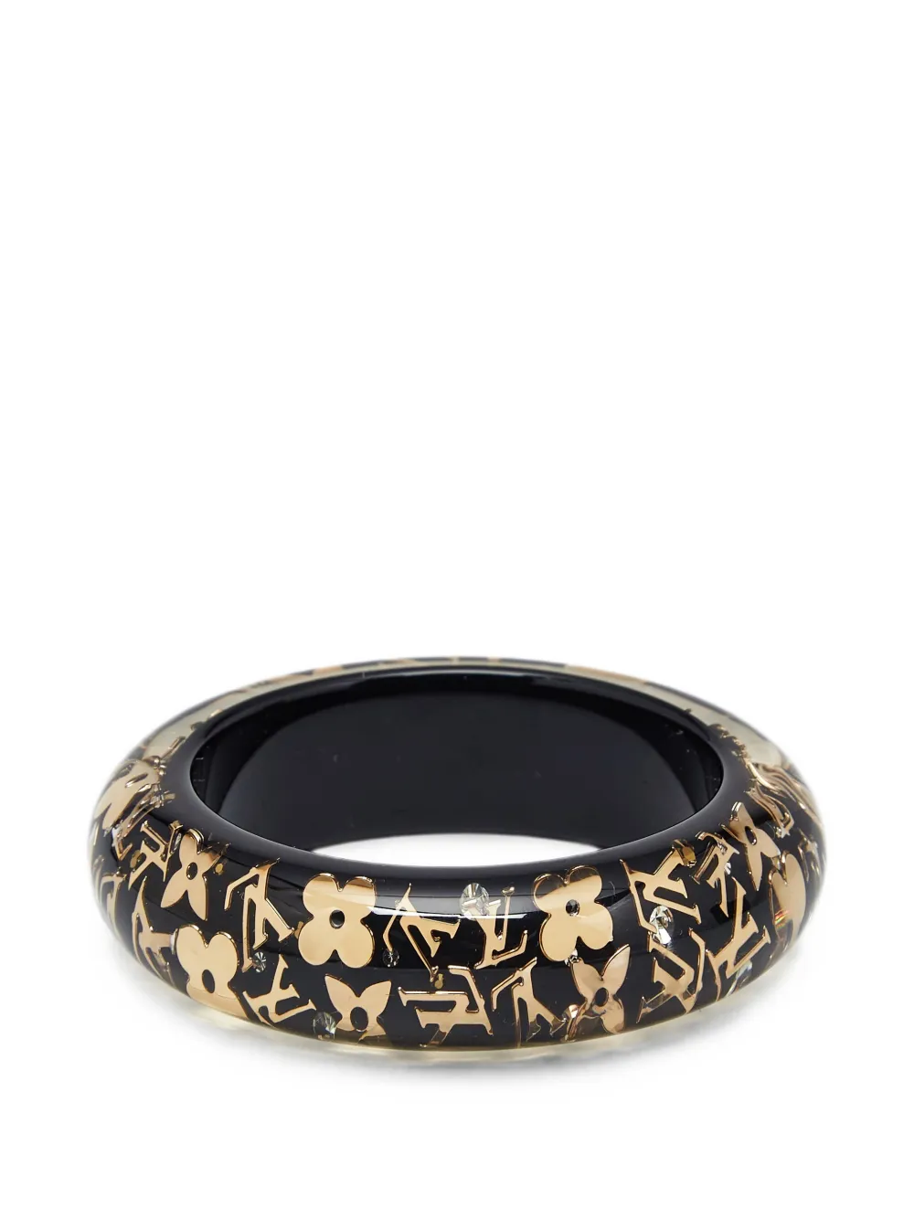 Louis Vuitton Pre-Owned bracelet Inclusion à ornements en cristal - Noir