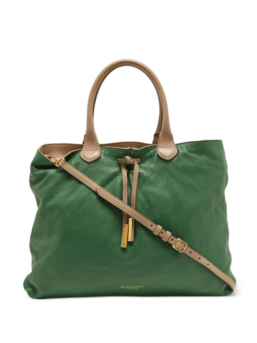 Burberry Pre-Owned sac à main Prorsum à lien de resserrage - Vert Burberry Pre-Owned sac à main Prorsum à lien de resserrage - Vert