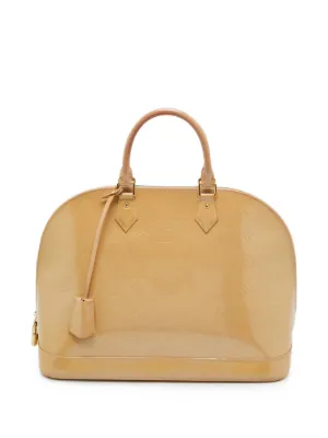 Louis Vuitton Pre-Owned アルマ モノグラム ヴェルニ ハンドバッグ