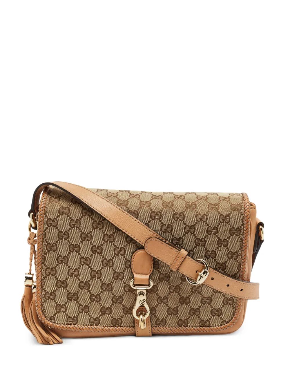 Gucci Pre-Owned Marrakech tassel-detail shoulder bag - Toni neutri