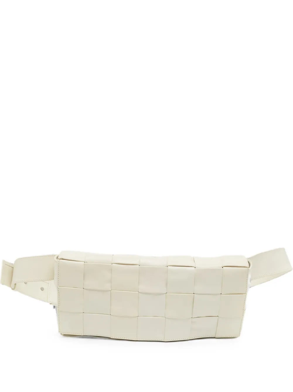Bottega Veneta Pre-Owned Cassette Intreccio belt bag - Weiß