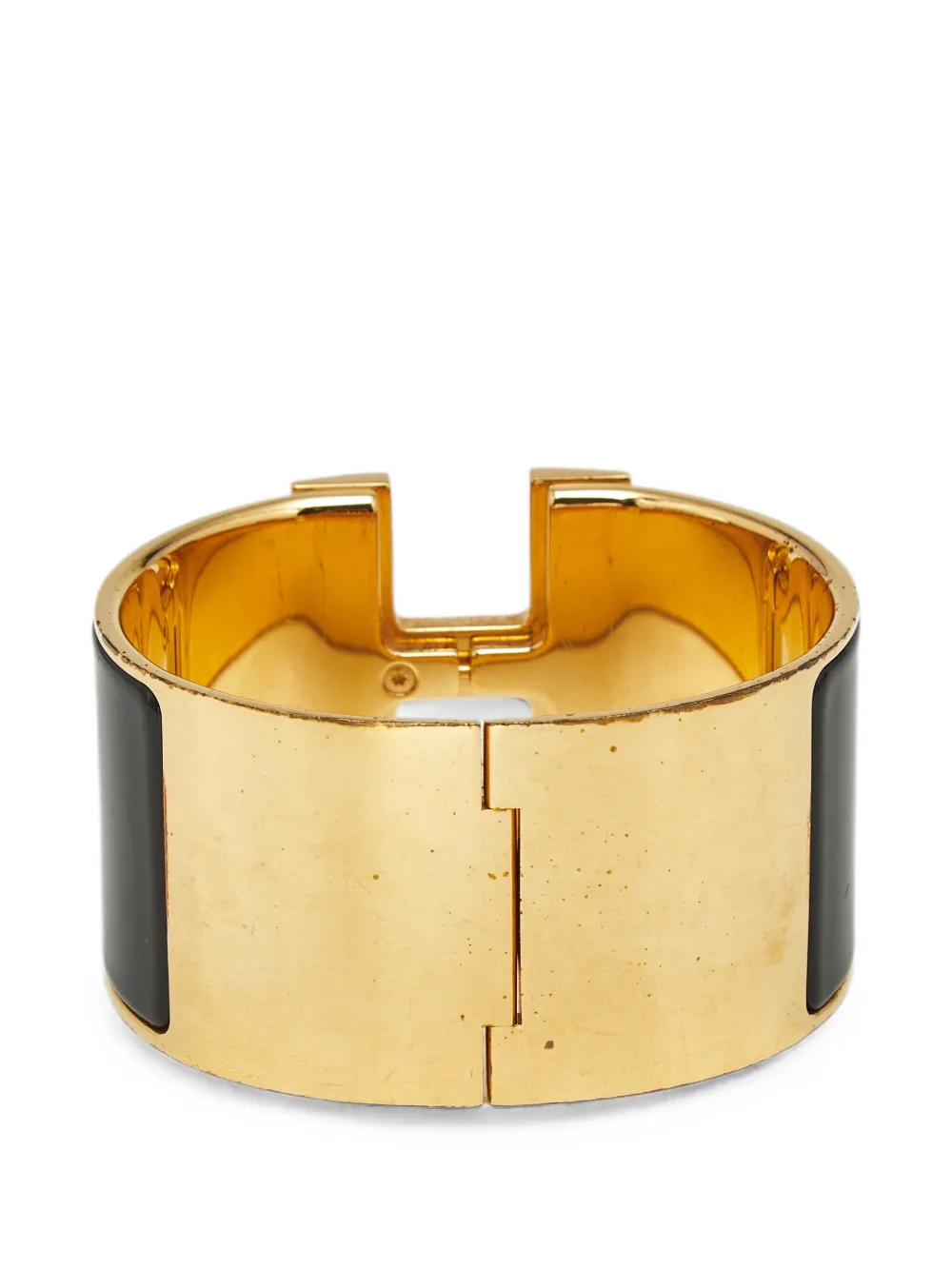 Hermès Pre-Owned Clic Clac H enamel bracelet - Oro