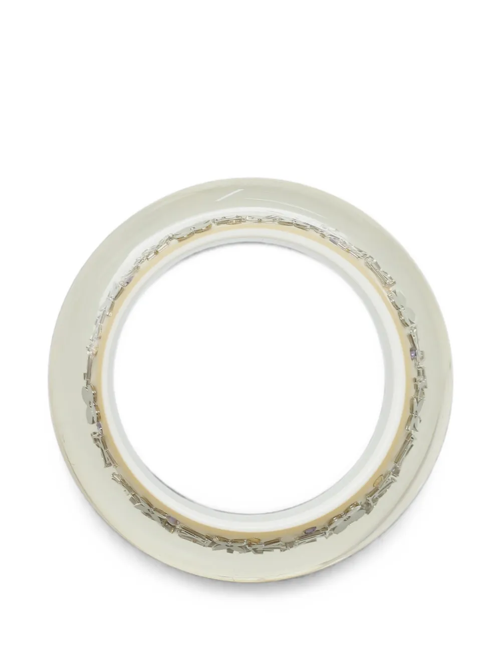 Louis Vuitton Pre-owned 2009 Inclusion Monogram Bangle Bracelet in Silver, view 4