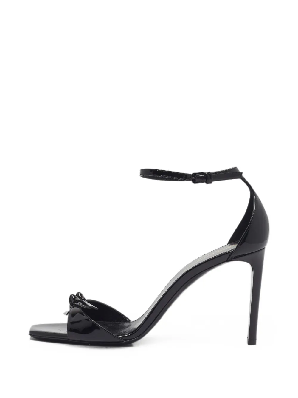 Saint Laurent Pre-Owned Bea 90 ankle-strap heeled sandals - Schwarz