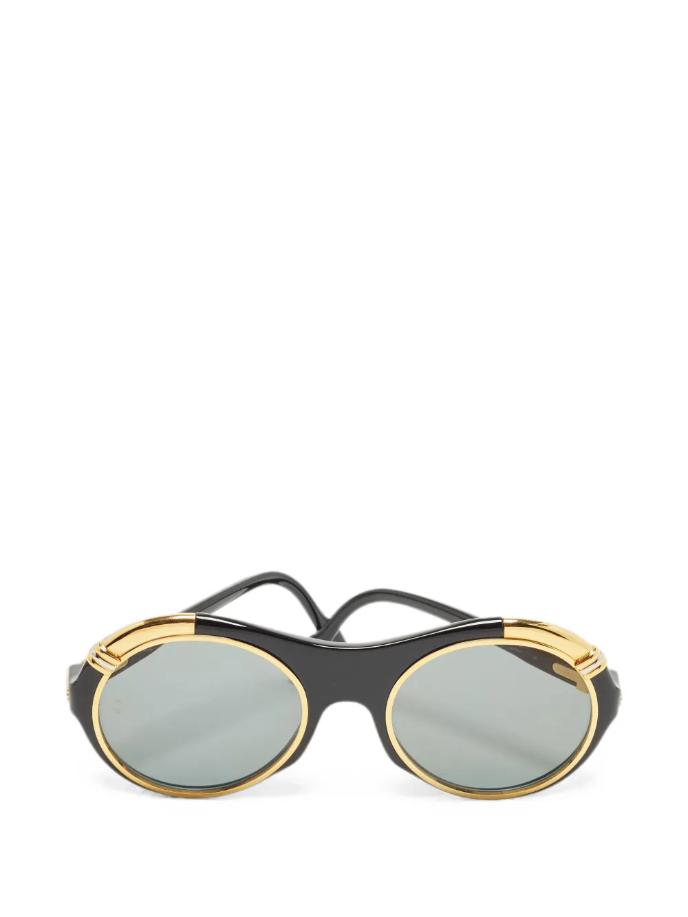 Cartier 1991 Diabolo round sunglasses - Nero