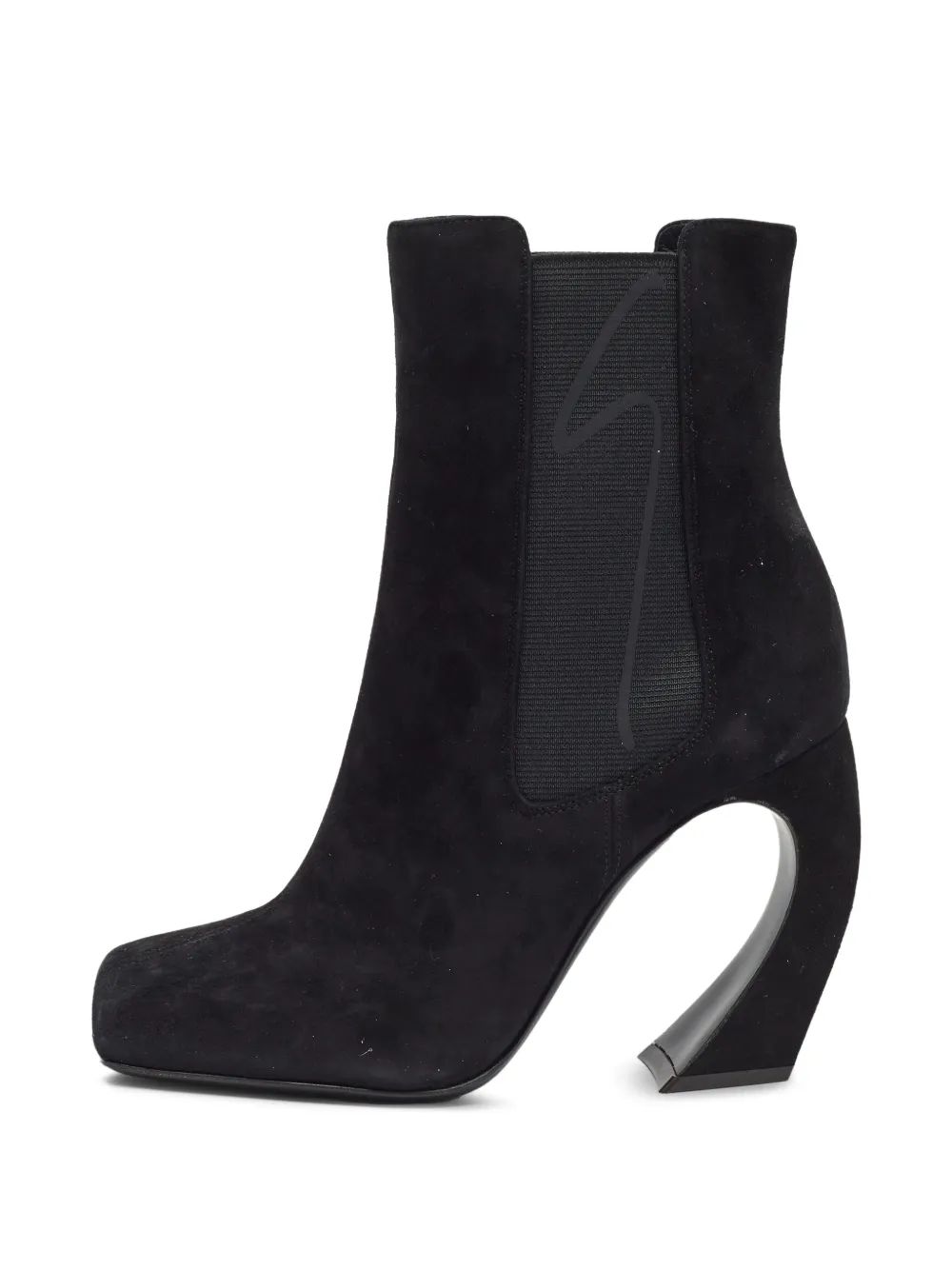 Giuseppe Zanotti Vintage Starwars suede ankle boots - Schwarz