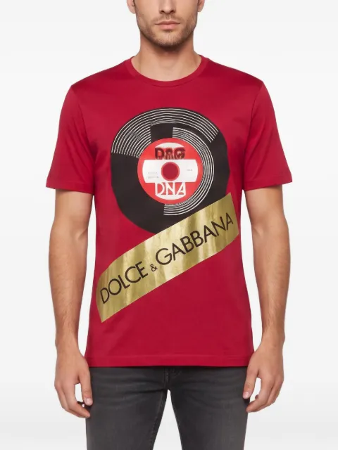 Dolce & Gabbana Pre-Owned graphic-print crew-neck T-shirt