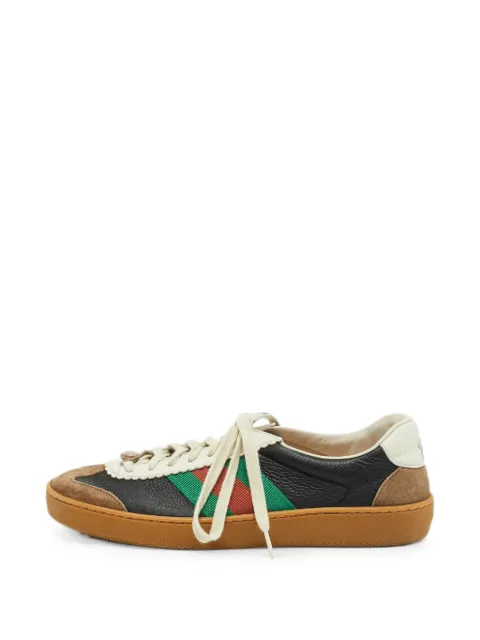 Gucci Pre-Owned G74 Web sneakers