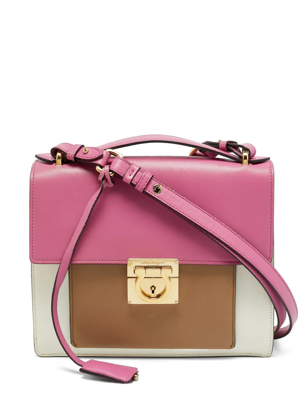 Ferragamo Pre-Owned Marisol Gancini shoulder bag - Rosa