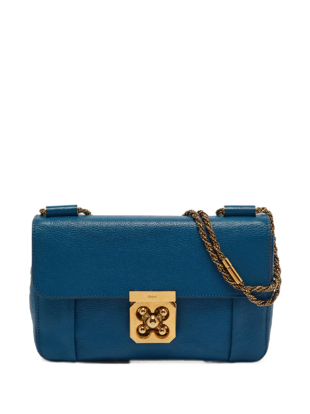 Chloé Pre-Owned Elsie turn-lock shoulder bag - Blau