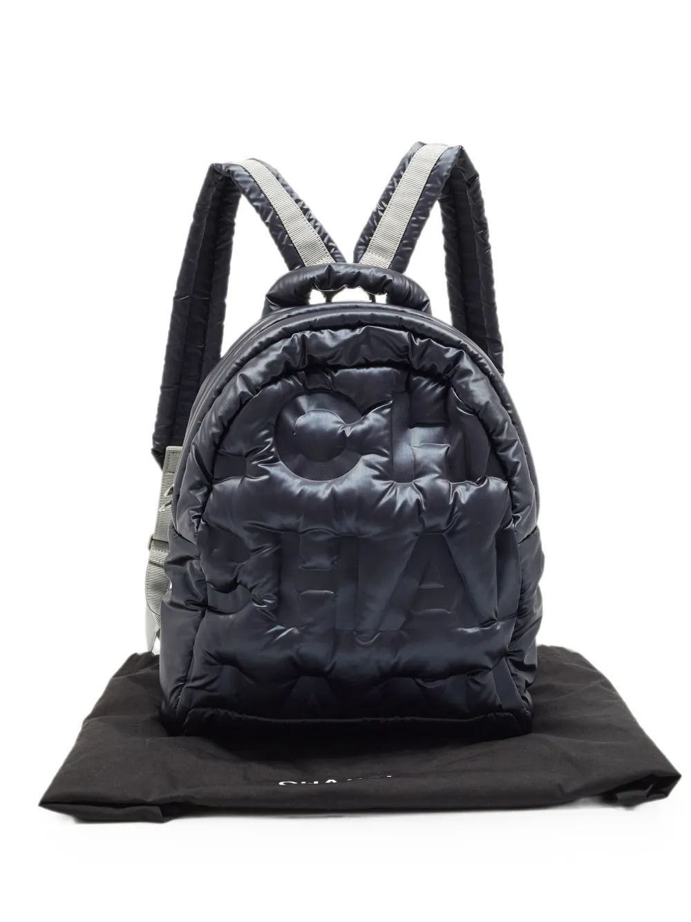 CHANEL Pre-Owned Doudoune quilted backpack - Blau