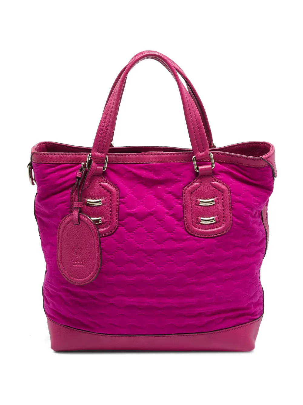 Gucci Pre-Owned sac à main Techno à bords en cuir - Rose Gucci Pre-Owned sac à main Techno à bords en cuir - Rose