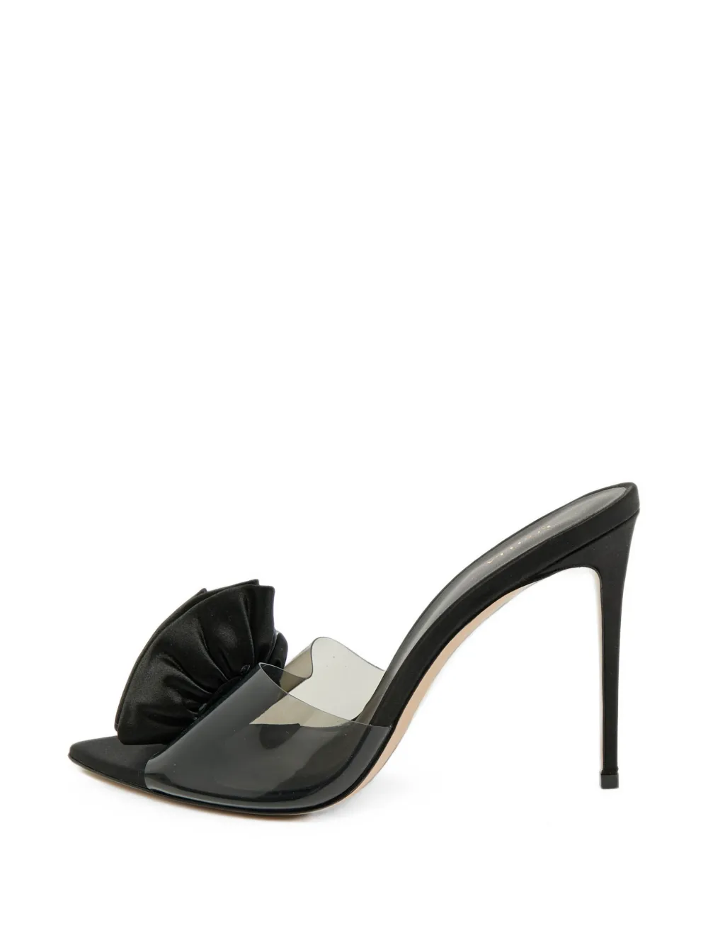 Le Silla rose-appliqué sandals - Schwarz