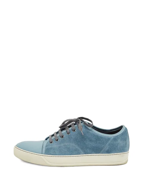 Lanvin Pre-Owned DDB1 lace-up suede sneakers