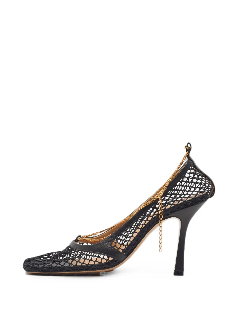 Bottega Veneta Pre-Owned square-toe pumps - Schwarz
