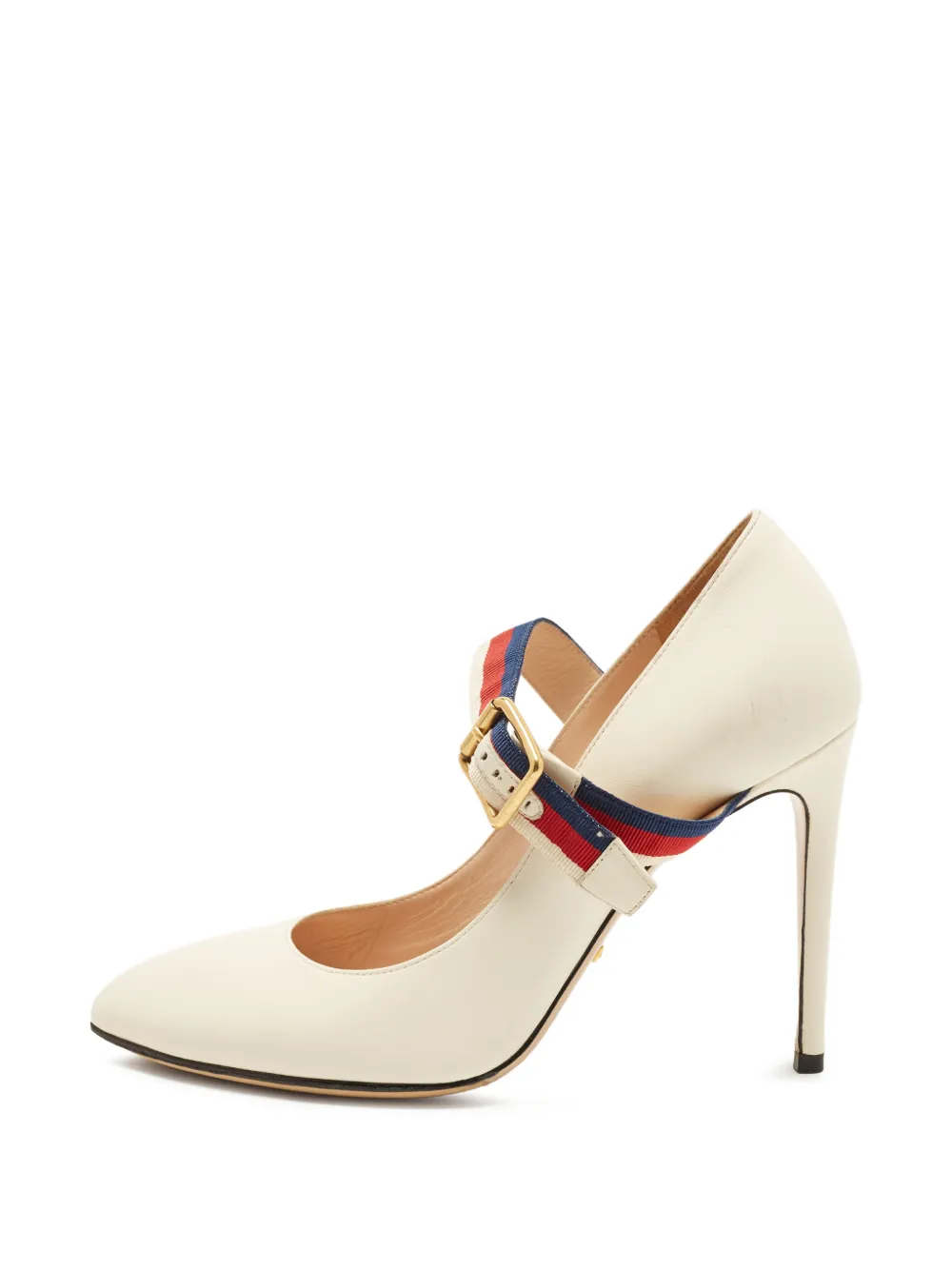 Gucci Pre-Owned Sylvie heeled pumps - Bianco