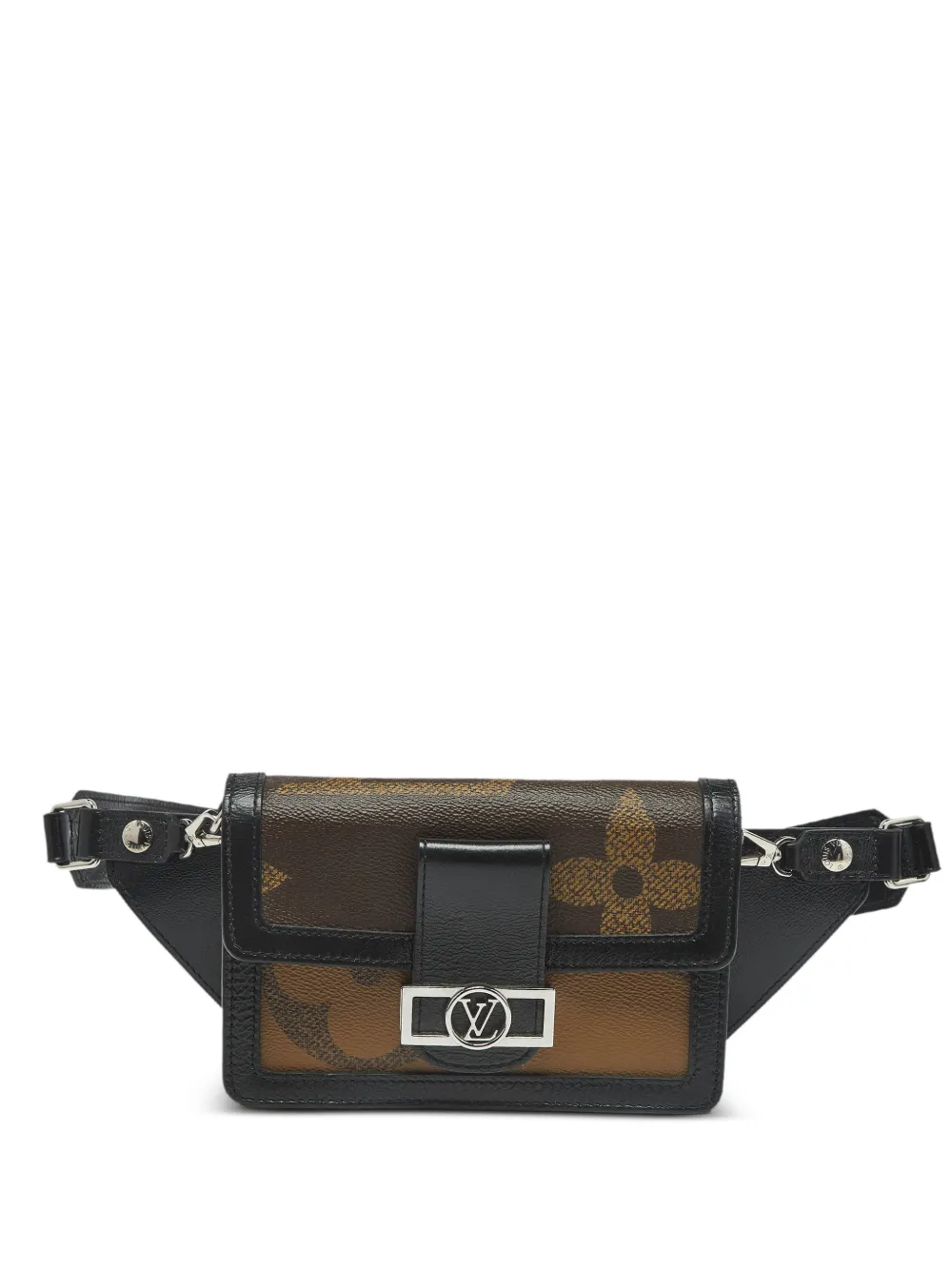 Louis Vuitton Pre-Owned 2019 Dauphine giant monogram mini belt bag - Schwarz