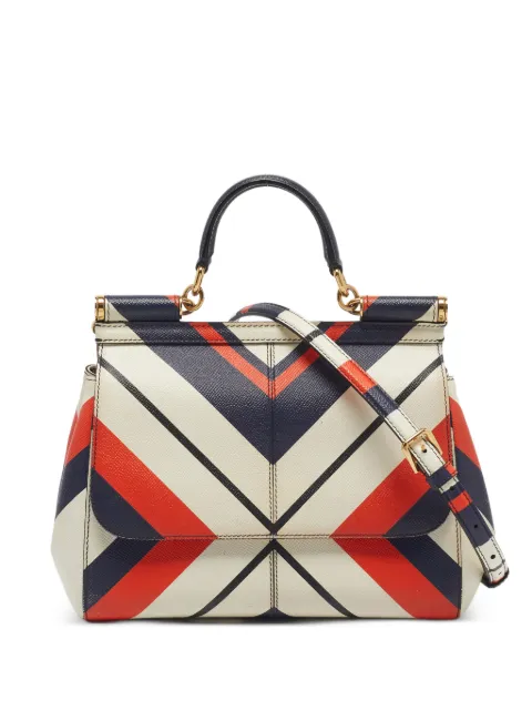Dolce & Gabbana Pre-Owned medium Miss Sicily printed tote bag